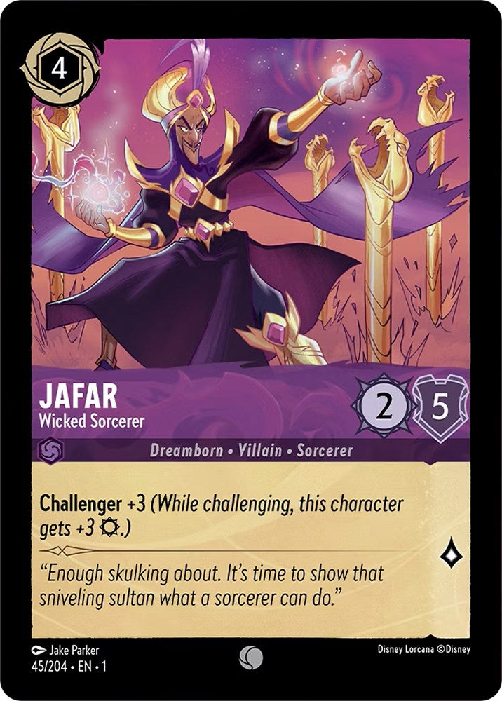 Jafar - Wicked Sorcerer (45/204) [The First Chapter] | Black Swamp Games