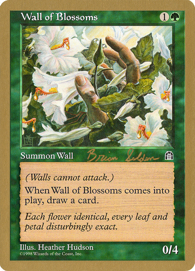 Wall of Blossoms (Brian Selden) [World Championship Decks 1998] | Black Swamp Games