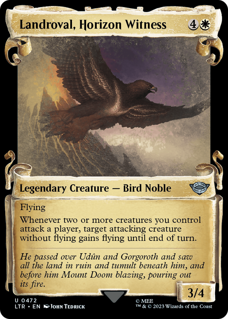 Landroval, Horizon Witness [The Lord of the Rings: Tales of Middle-Earth Showcase Scrolls] | Black Swamp Games
