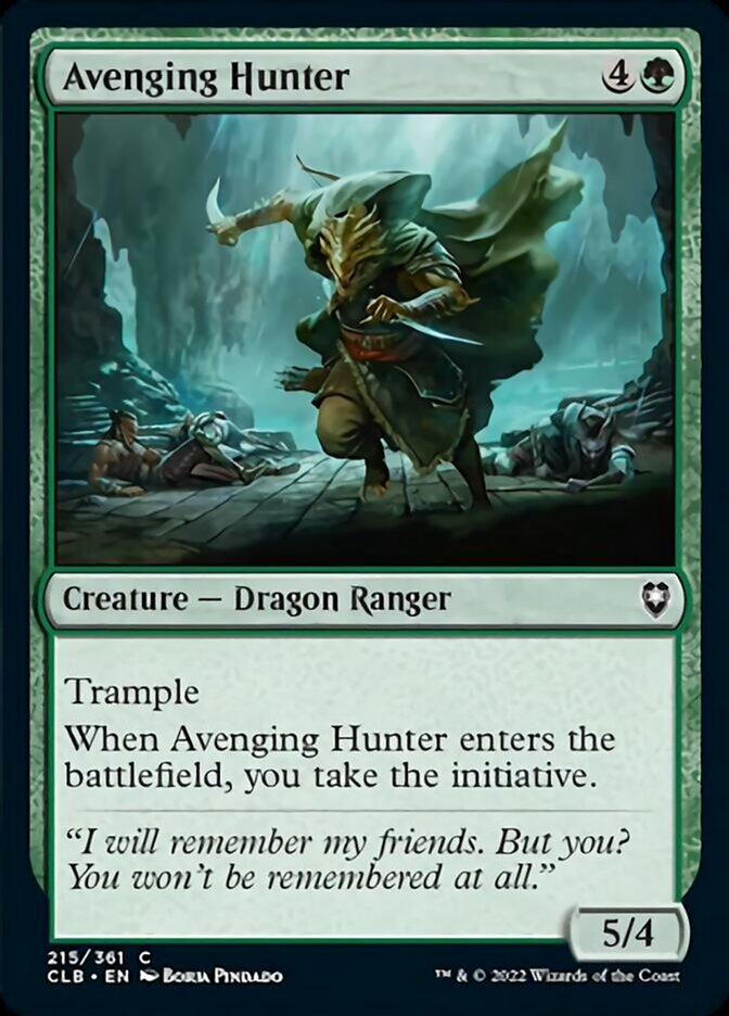 Avenging Hunter [Commander Legends: Battle for Baldur's Gate] | Black Swamp Games