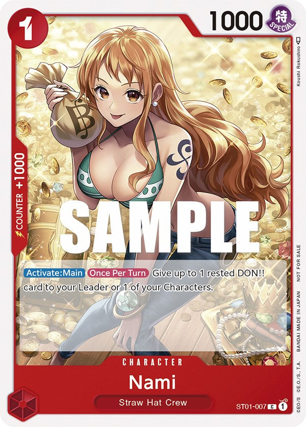 Nami (Tournament Pack Vol. 3) [Participant] [One Piece Promotion Cards] | Black Swamp Games