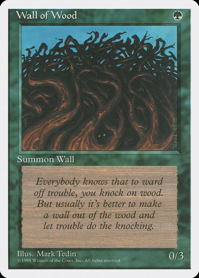 Wall of Wood [Fourth Edition] | Black Swamp Games