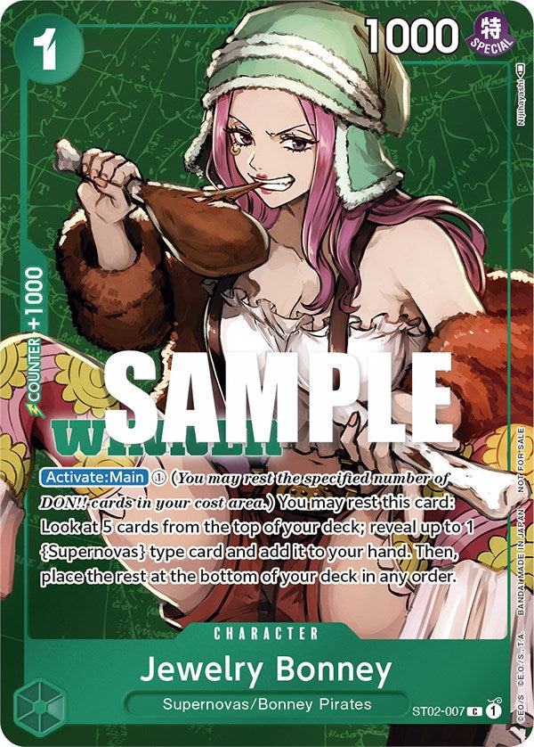 Jewelry Bonney (Tournament Pack Vol. 3) [Winner] [One Piece Promotion Cards] | Black Swamp Games