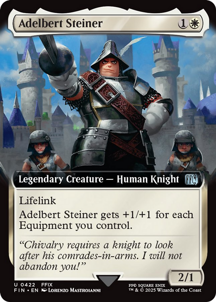 Adelbert Steiner (Extended Art) [FINAL FANTASY] | Black Swamp Games