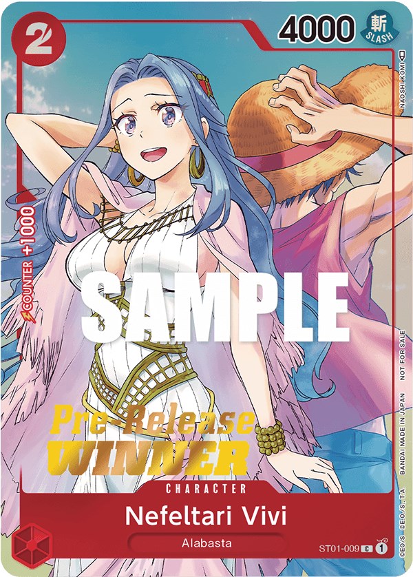 Nefeltari Vivi (OP-03 Pre-Release Tournament/Winner) [One Piece Promotion Cards] | Black Swamp Games
