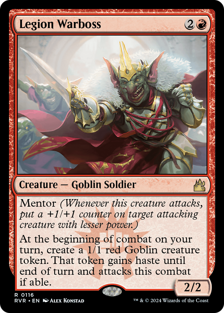 Legion Warboss [Ravnica Remastered] | Black Swamp Games