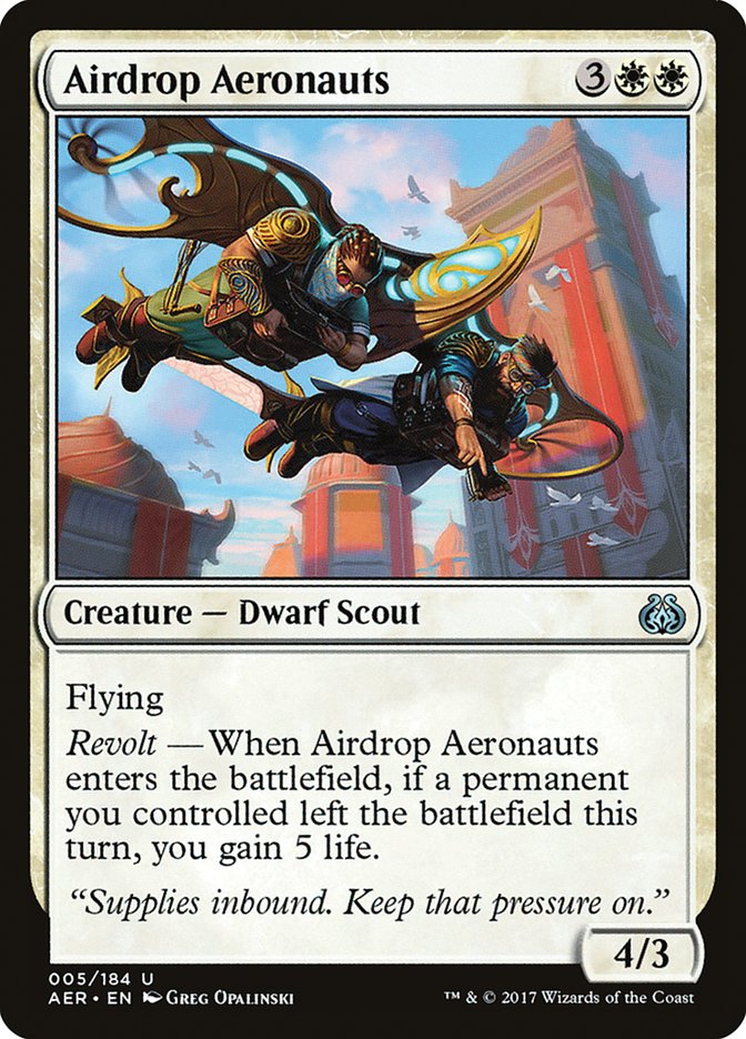 Airdrop Aeronauts [Aether Revolt] | Black Swamp Games