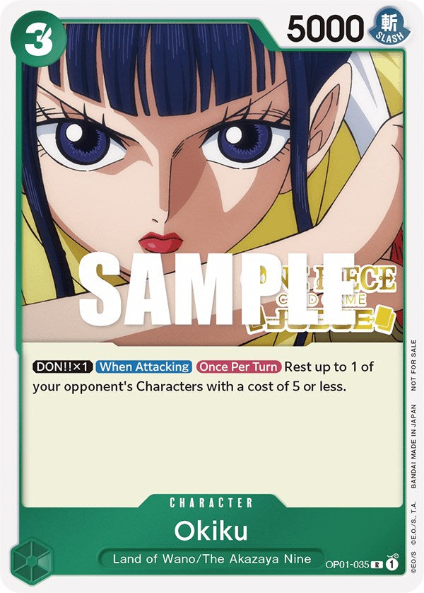 Okiku (Judge) [One Piece Promotion Cards] | Black Swamp Games