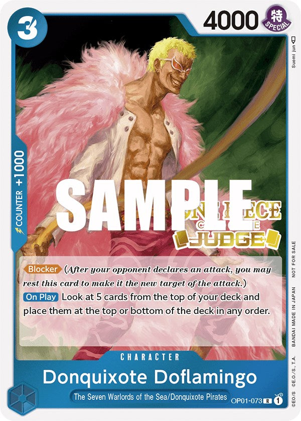 Donquixote Doflamingo (Judge) [One Piece Promotion Cards] | Black Swamp Games