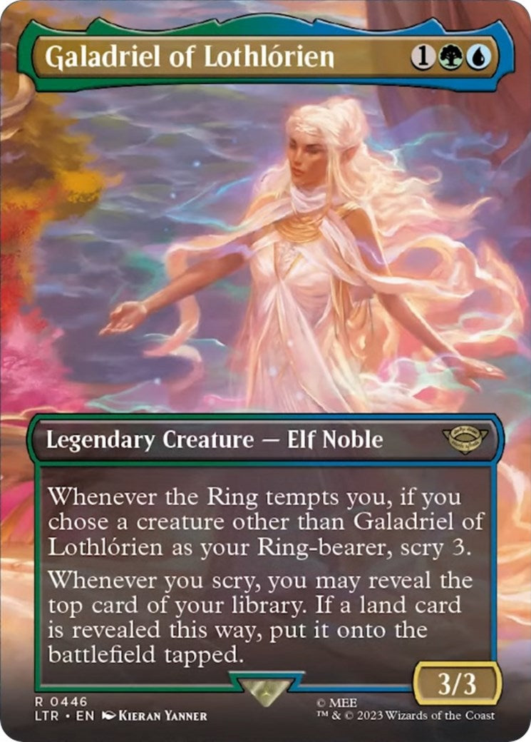 Galadriel of Lothlorien (Borderless Alternate Art) [The Lord of the Rings: Tales of Middle-Earth] | Black Swamp Games