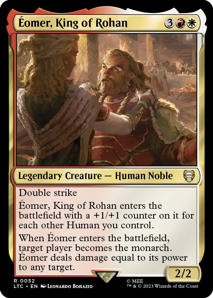 Eomer, King of Rohan [The Lord of the Rings: Tales of Middle-Earth Commander] | Black Swamp Games