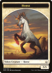 Vampire // Horse Double-Sided Token [The List] | Black Swamp Games