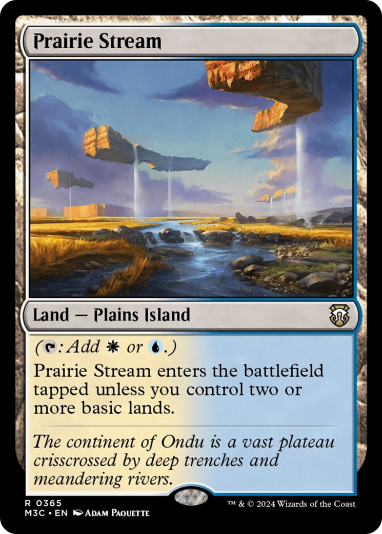 Prairie Stream [Modern Horizons 3 Commander] | Black Swamp Games