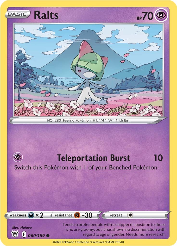 Ralts (060/189) [Sword & Shield: Astral Radiance] | Black Swamp Games