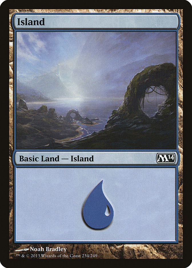 Island (234) [Magic 2014] | Black Swamp Games