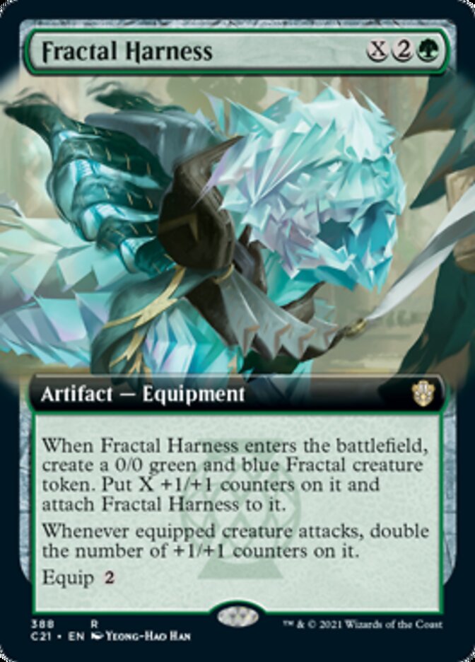 Fractal Harness (Extended Art) [Commander 2021] | Black Swamp Games