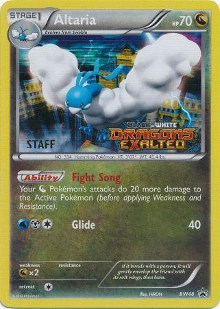 Altaria (BW48) (Staff Prerelease Promo) [Black & White: Black Star Promos] | Black Swamp Games