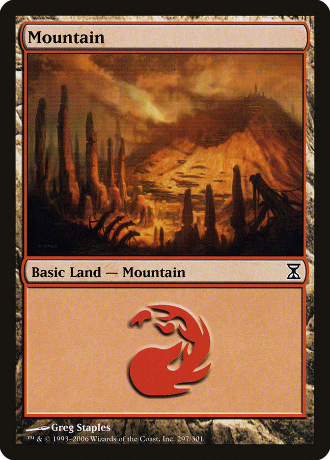 Mountain (297) [Time Spiral] | Black Swamp Games