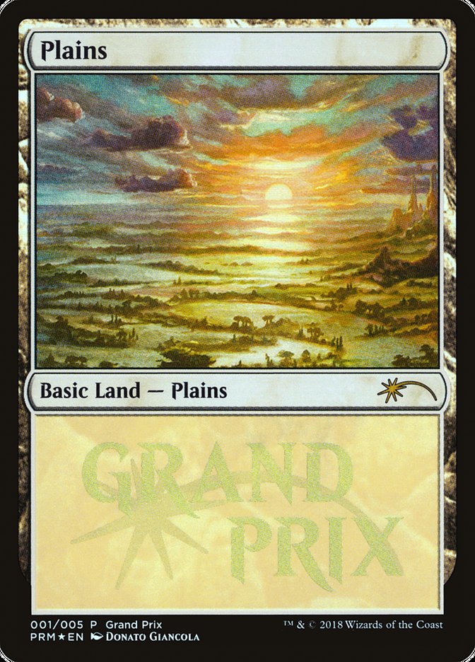 Plains (2018) [Grand Prix Promos] | Black Swamp Games