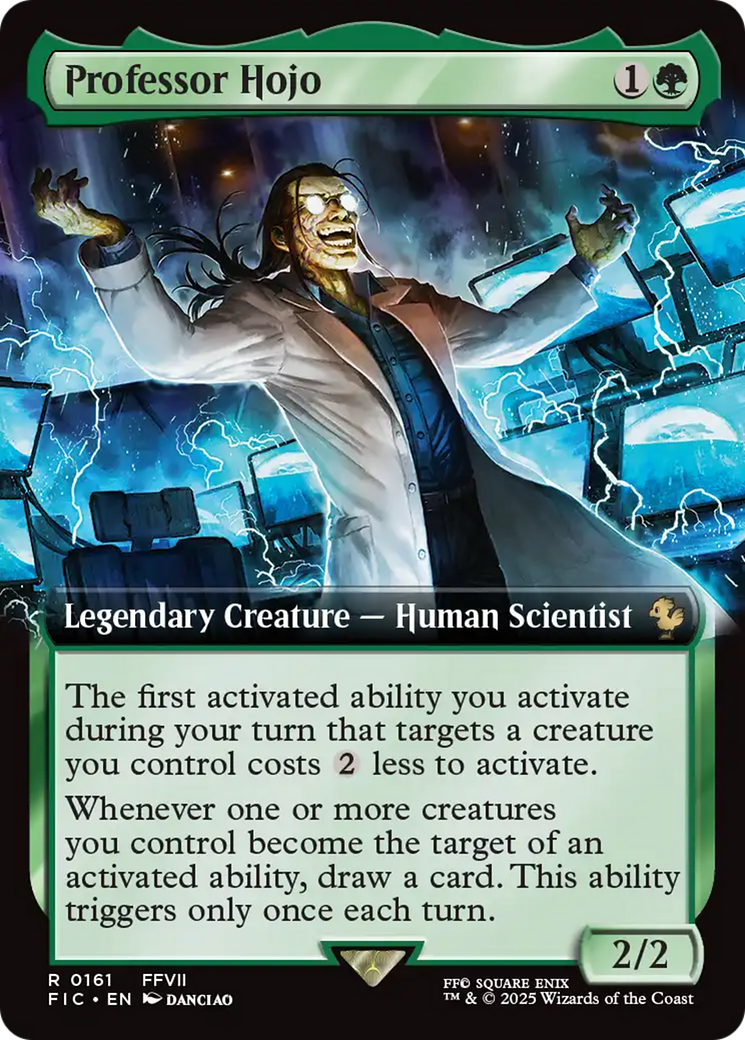 Professor Hojo (Extended Art) [FINAL FANTASY Commander] | Black Swamp Games
