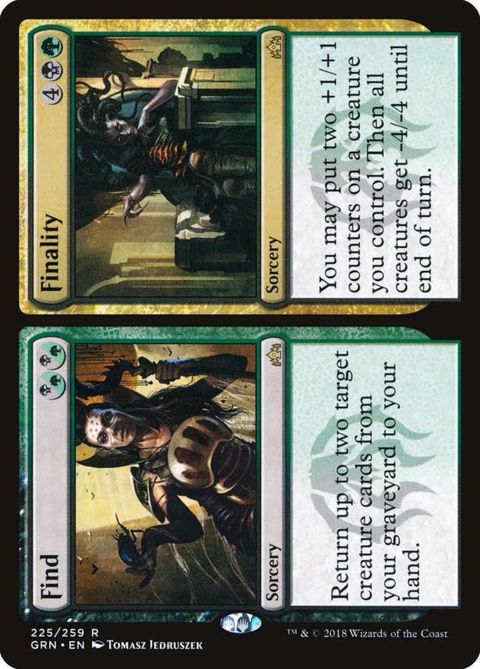Find // Finality [Guilds of Ravnica] | Black Swamp Games