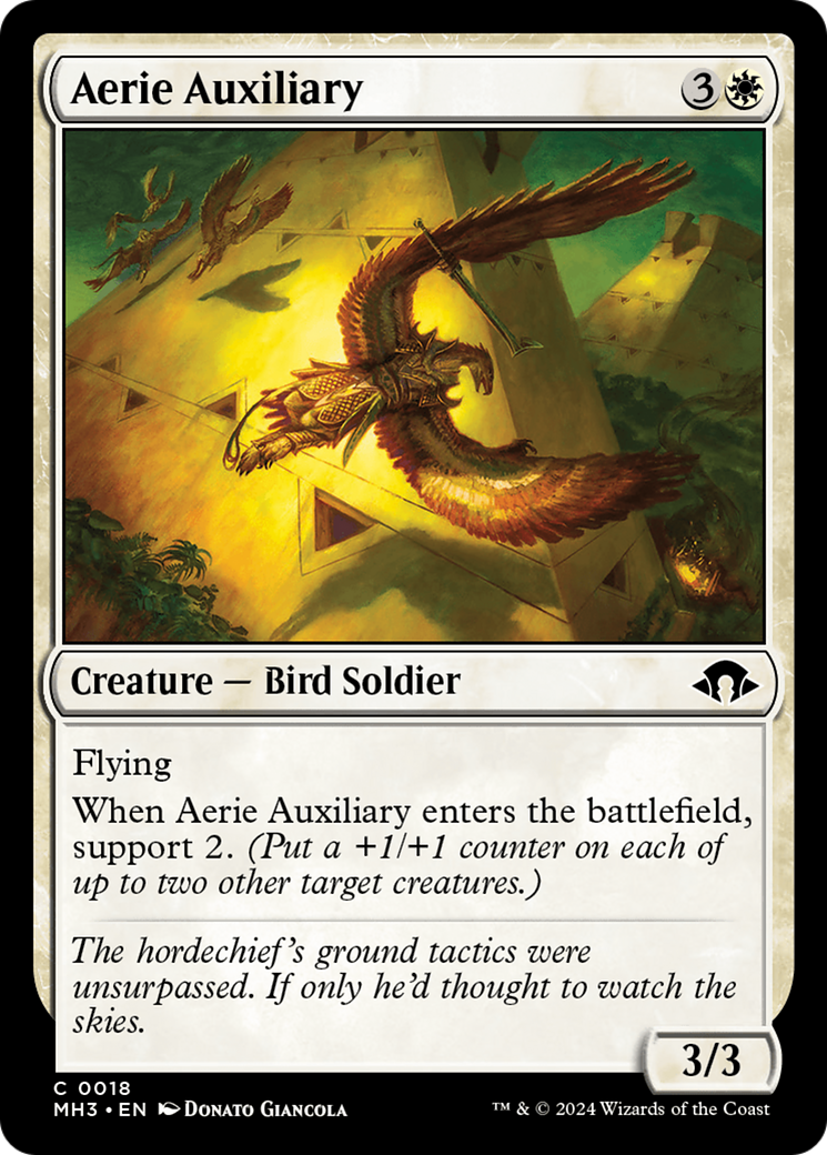 Aerie Auxiliary [Modern Horizons 3] | Black Swamp Games