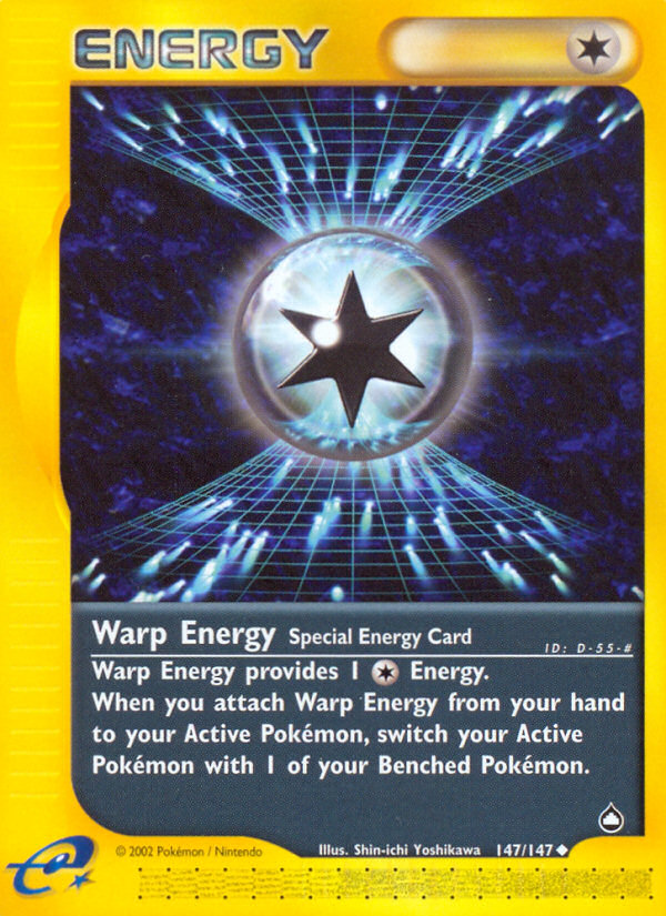 Warp Energy (147/147) [Aquapolis] | Black Swamp Games