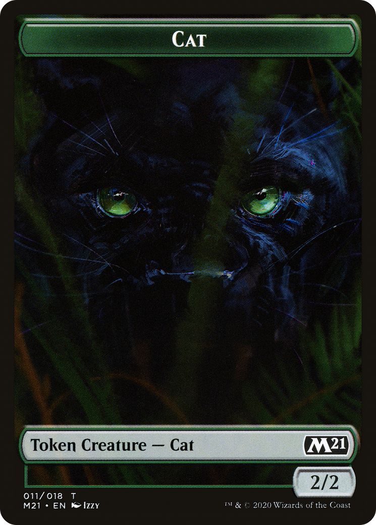 Shapeshifter // Cat Double-Sided Token [Secret Lair Drop Series] | Black Swamp Games