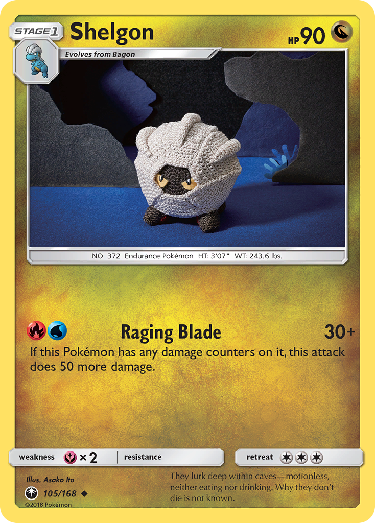 Shelgon (105/168) [Sun & Moon: Celestial Storm] | Black Swamp Games