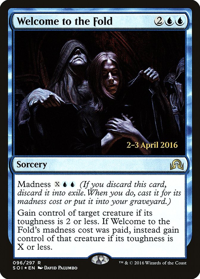 Welcome to the Fold [Shadows over Innistrad Prerelease Promos] | Black Swamp Games