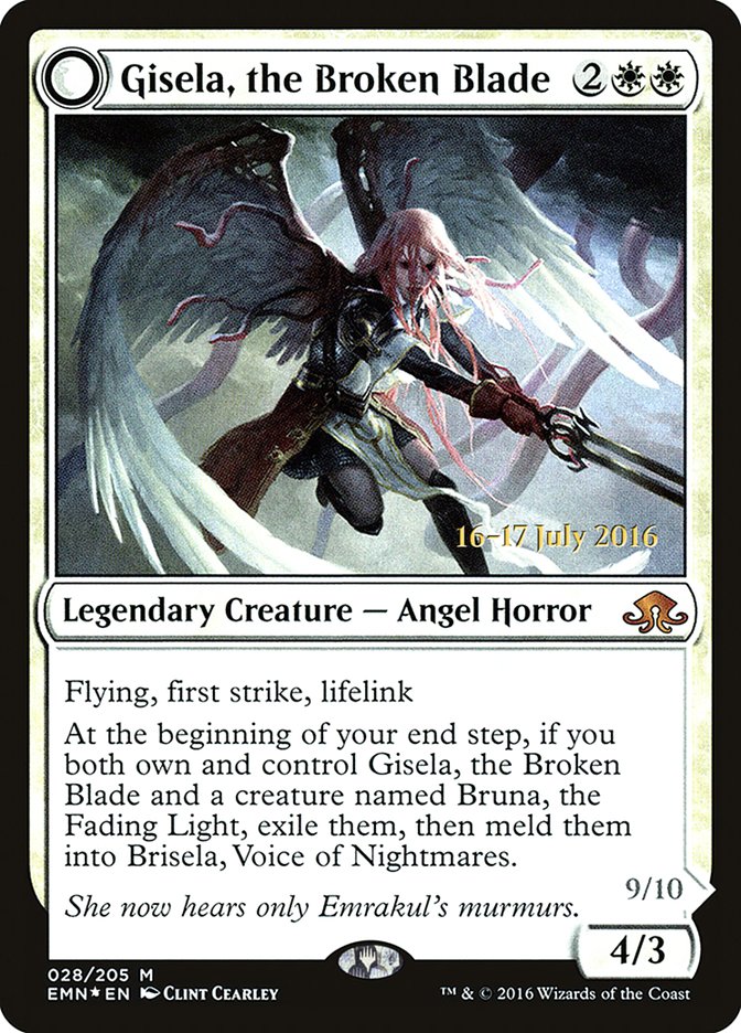 Gisela, the Broken Blade [Eldritch Moon Prerelease Promos] | Black Swamp Games