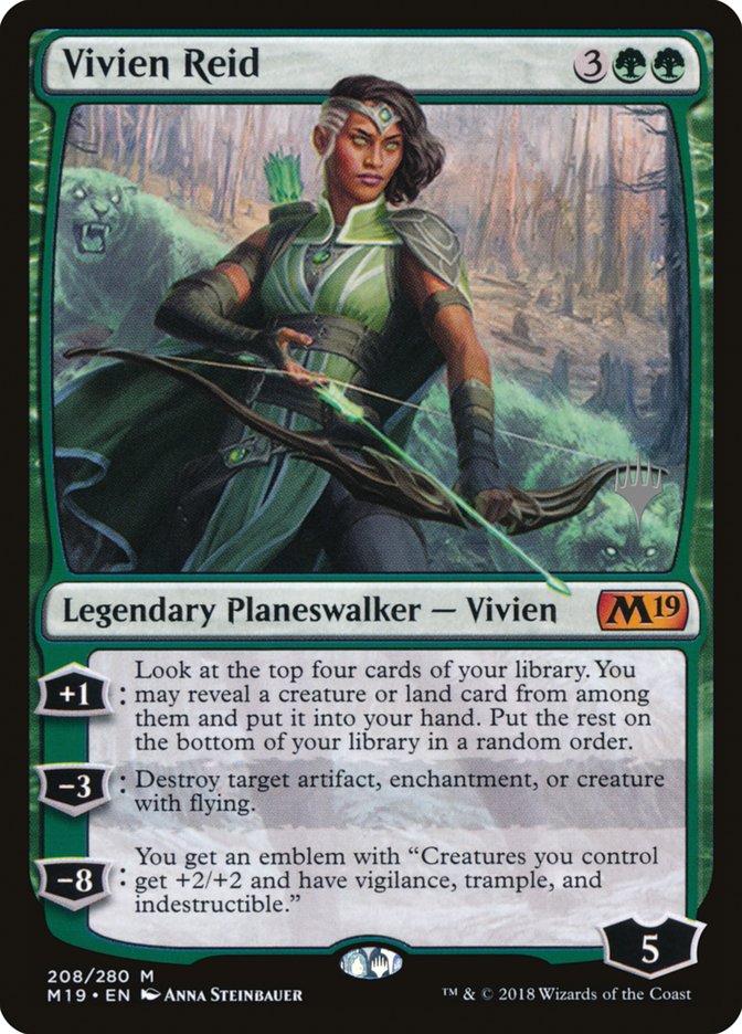 Vivien Reid (Promo Pack) [Core Set 2019 Promos] | Black Swamp Games