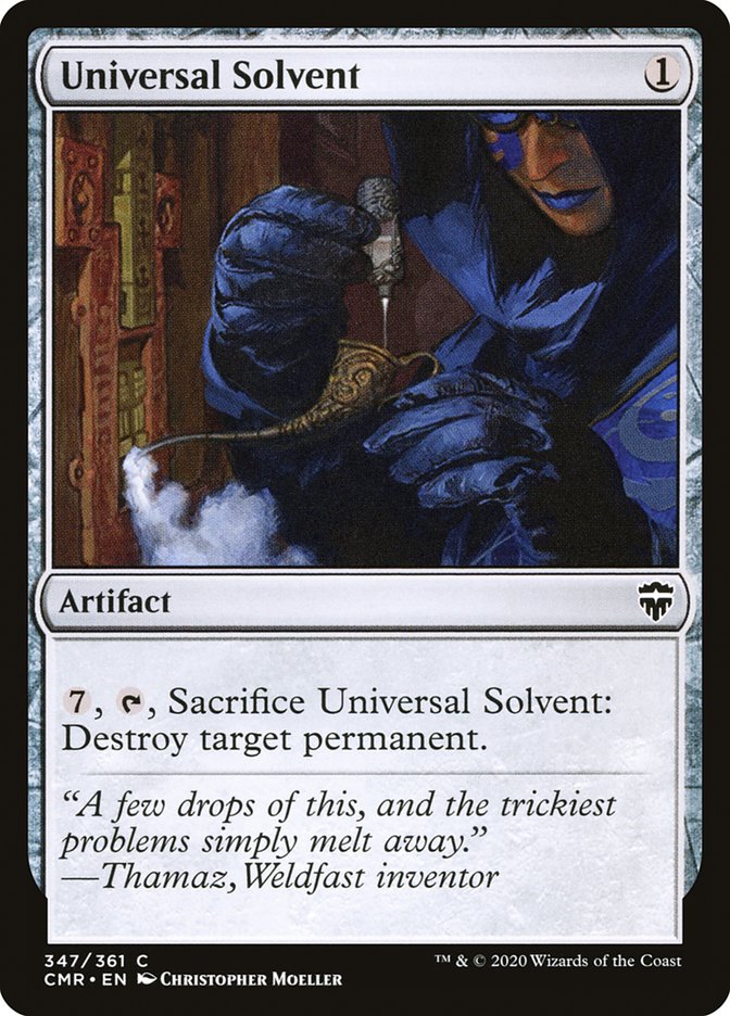 Universal Solvent [Commander Legends] | Black Swamp Games