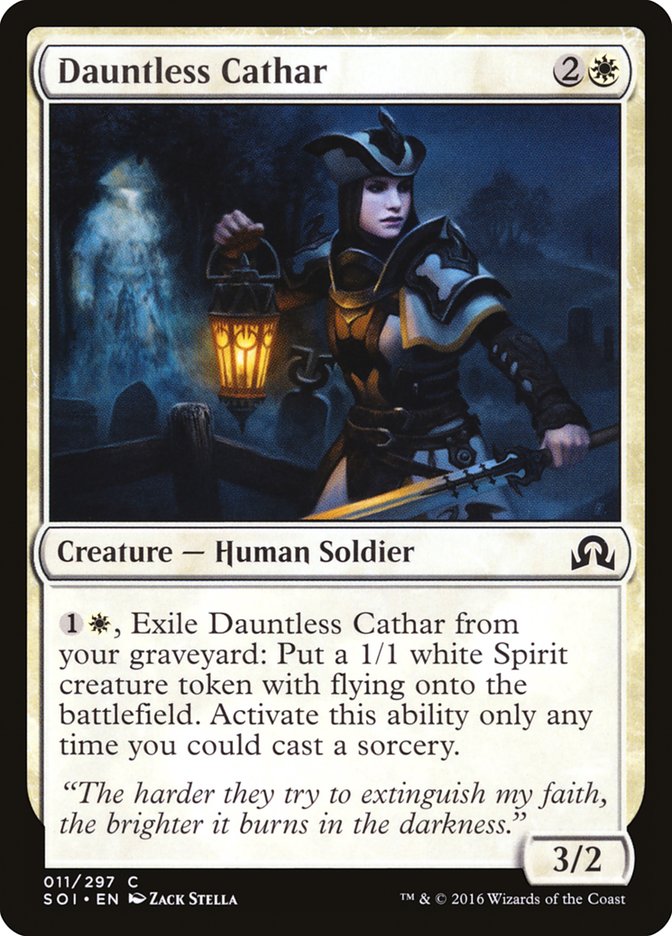 Dauntless Cathar [Shadows over Innistrad] | Black Swamp Games