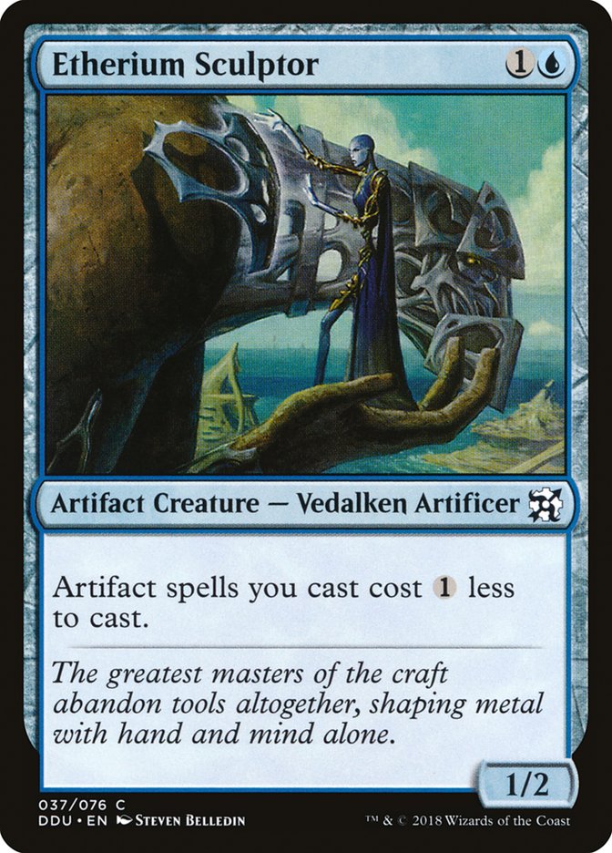 Etherium Sculptor [Duel Decks: Elves vs. Inventors] | Black Swamp Games