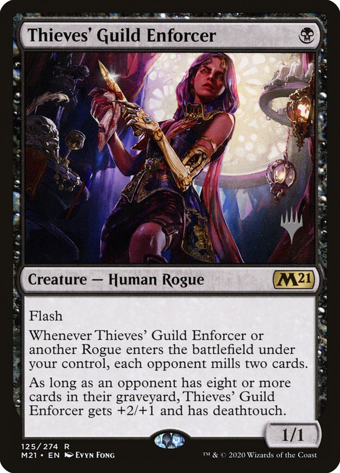 Thieves' Guild Enforcer (Promo Pack) [Core Set 2021 Promos] | Black Swamp Games