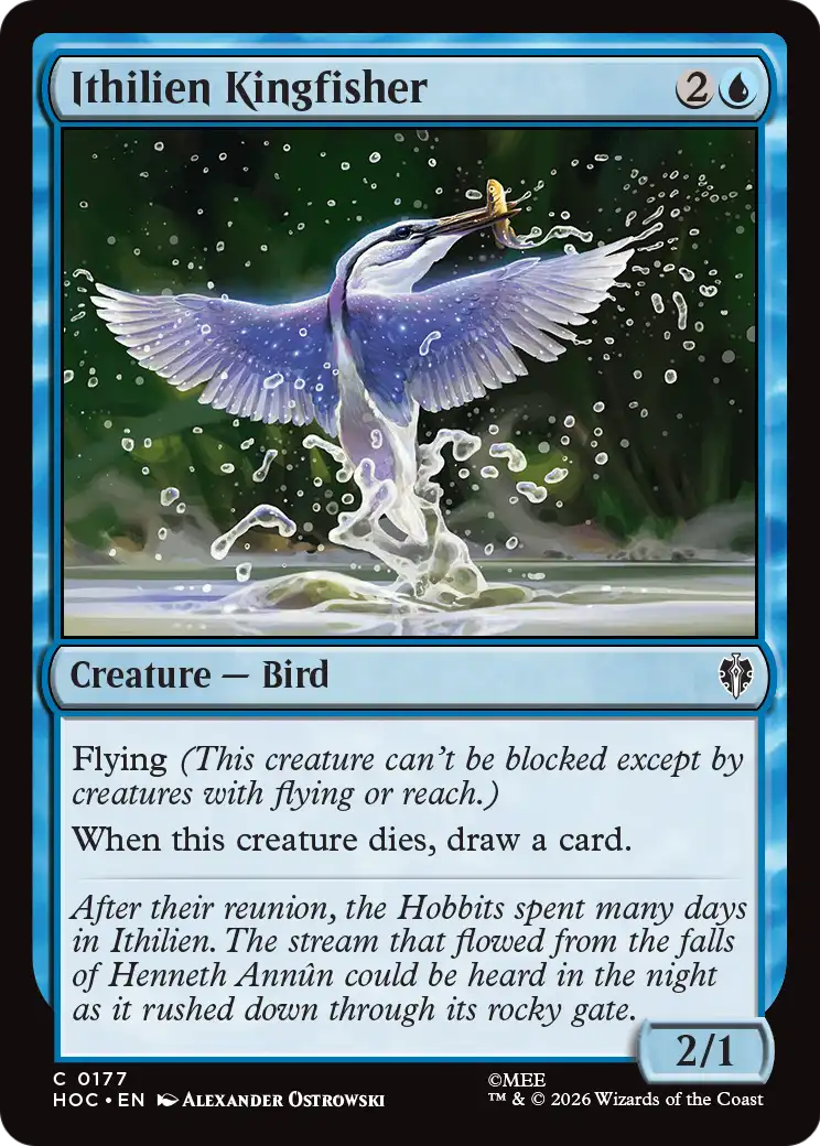 Ithilien Kingfisher [The Hobbit: Eternal-Legal] | Black Swamp Games