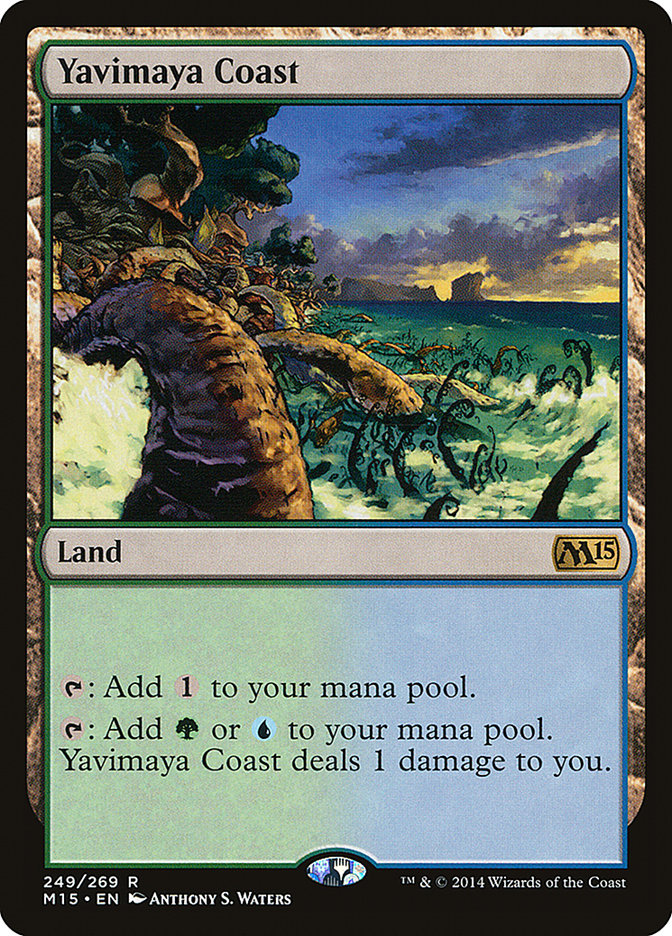 Yavimaya Coast [Magic 2015] | Black Swamp Games