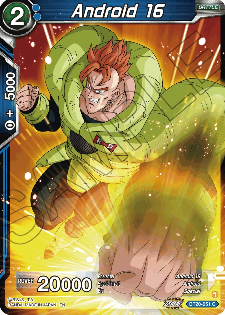 Android 16 (BT20-051) [Power Absorbed] | Black Swamp Games