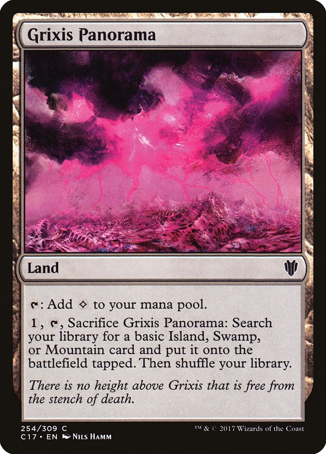 Grixis Panorama [Commander 2017] | Black Swamp Games