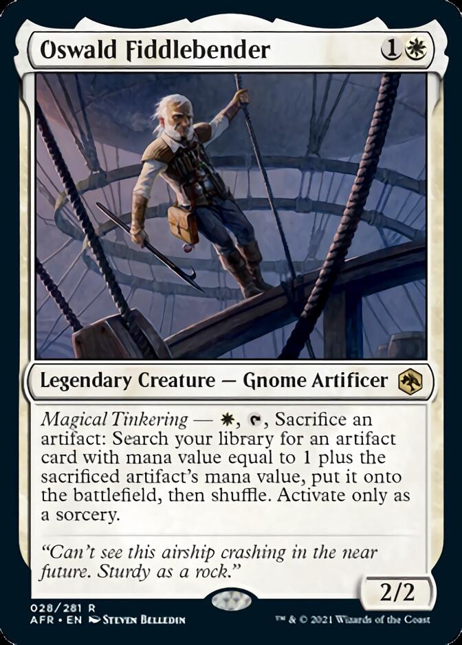 Oswald Fiddlebender [Dungeons & Dragons: Adventures in the Forgotten Realms] | Black Swamp Games