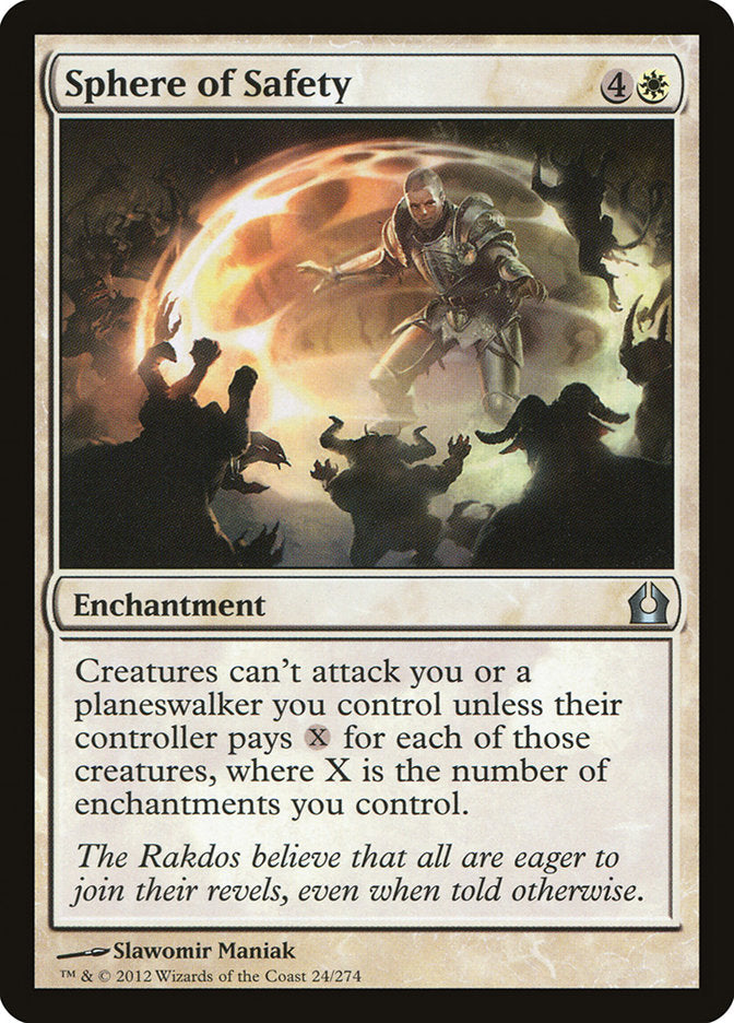 Sphere of Safety [Return to Ravnica] | Black Swamp Games