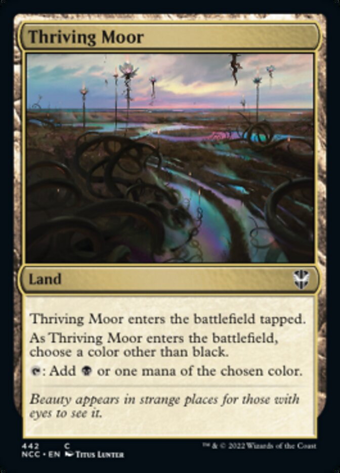 Thriving Moor [Streets of New Capenna Commander] | Black Swamp Games