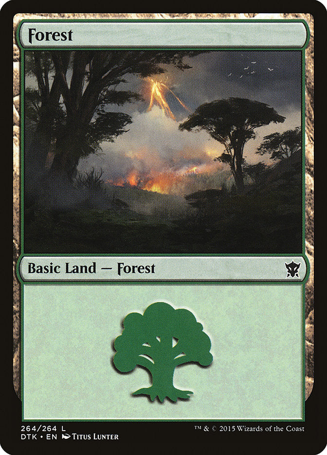 Forest (264) [Dragons of Tarkir] | Black Swamp Games