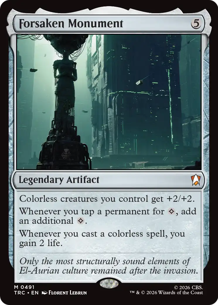 Forsaken Monument (Surge Foil) [Star Trek Commander] | Black Swamp Games
