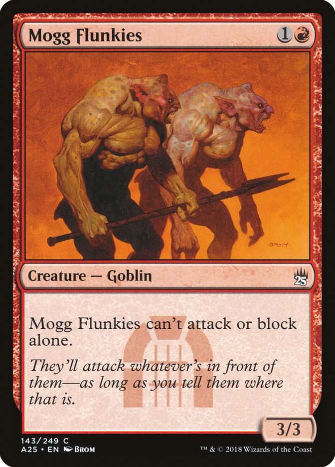 Mogg Flunkies [Masters 25] | Black Swamp Games