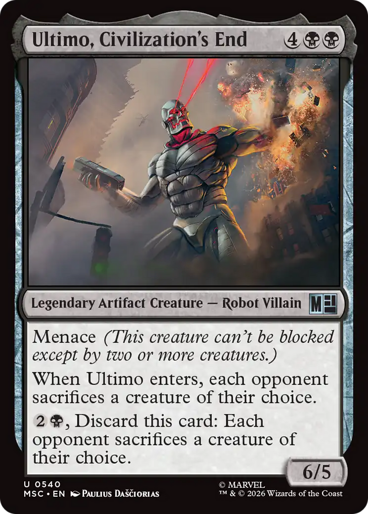 Ultimo, Civilization's End [Marvel Super Heroes Commander] | Black Swamp Games