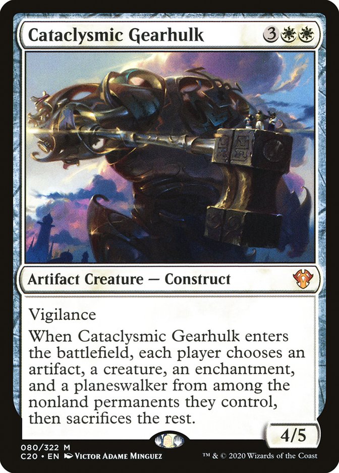 Cataclysmic Gearhulk [Commander 2020] | Black Swamp Games