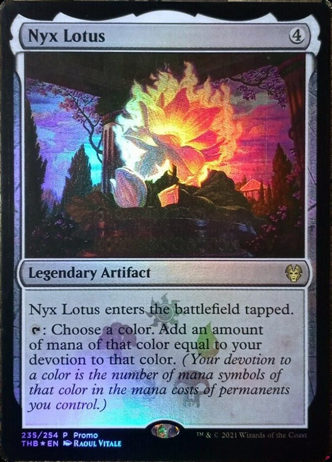 Nyx Lotus [Resale Promos] | Black Swamp Games
