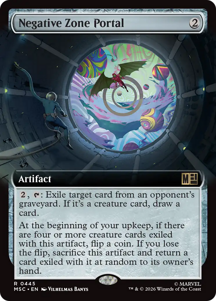 Negative Zone Portal (Extended Art) [Marvel Super Heroes Commander] | Black Swamp Games